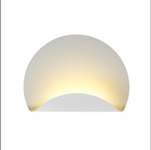 Nordic minimalist postmodern white creative wall lamp bedside aisle corridor lighting LED lighting 2024 - buy cheap