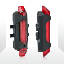 NEW USB Rear Tail Safety Warning Cycling light Bicycle light Rechargeable LED Taillight  Portable Flash Light Super Bright 2024 - buy cheap