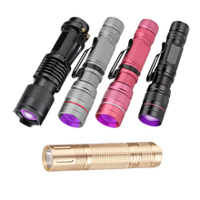 LED UV Flashlight Ultraviolet Torch Mini UV Black Light Pet Urine Stains Detector Scorpion For Hunting Camping Lantern 2024 - buy cheap