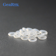 Gearway 1.5mm CS Silicon O Ring Seal Food Grade Translucent O Ring Sealing Gasket 4.5/5/5.5/6/6.5/15mm OD VMQ O Type Ring 2024 - buy cheap
