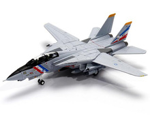 1/100 Scale U.S. Flame Cruise Fighter Show American Navy Army F14 Aircraft Airplane Model Adult Children Toy Display Collections 2024 - buy cheap