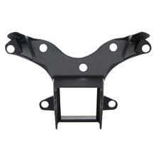 Soporte de faro delantero superior para motocicleta, carenado de aluminio negro, YZF-R6 para Yamaha, años 2006 a 2007, YZF-R6s, Uds. 2024 - compra barato