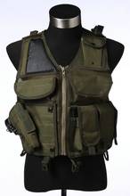 Airsoft Military Tactical Vest Waterproof USMC 600D Nylon Vest Hunting Molle Adjustable Durable Holster Pouch 2024 - buy cheap