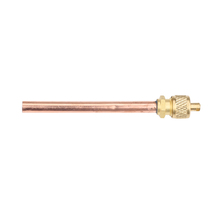 Copper Refrigerator Check Valve Fluorine nozzle Add liquid Nozzle Needle Valve Fluorine Plus Liquid Quick Connector 125mm 2024 - buy cheap