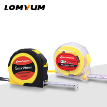 LOMVUM 10M Lock Measurement Magnetic Measuring Tape Ruler Cinta Metro Metre Ruban de Mesure Meetlint 2024 - buy cheap