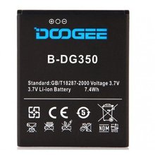 Новое поступление, запасной аккумулятор 2200 мАч для Doogee DG350, умный мобильный телефон + + номер отслеживания 2024 - купить недорого