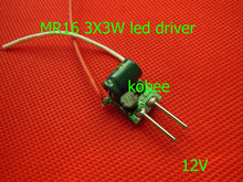 3x 3w led mr16 driver, 3*3w transformador de fonte de alimentação para lâmpada mr16 12v, alimentação 3 peças led talão de lâmpada de alta potência 3w 2024 - compre barato