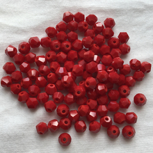 ¡Envío gratis! 720 unids/lote, cuentas de cristal bicono de Coral rojo de 3mm, calidad superior china AAA 2024 - compra barato