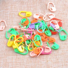 Sewing Tools 100PCs Mixed Plastic Needle Knitting Crochet Locking Stitch Markers Holders 23mmx15mm CP0880 2024 - buy cheap