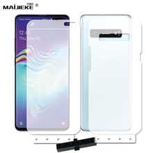 Protector de pantalla de hidrogel para Samsung Galaxy S10, película protectora frontal y trasera de TPU suave 6D HD, no de vidrio, 5G, 2 uds. 2024 - compra barato