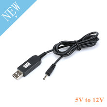 USB DC 5V to DC 12V Step up Cable 3.5x1.35 mm Male Step up Converter For Router 2024 - buy cheap