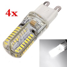 Lâmpada led, 4x g9, 3w, 64, 3014, smd 220, 220v, branca, nova, 110v 2024 - compre barato