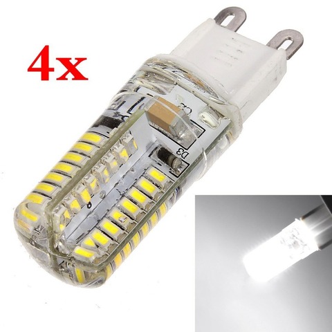4x G9 3W 64 LED 3014 SMD 220v  Lamp Bulb Spotlight Lamp Bulb White NEW 220v 110v 2022 - buy cheap