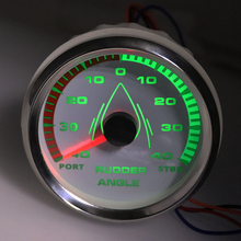 85mm Sail Boat Rudder Angle Indicator Gauge for Autopilot Chart plotter 0-190ohm with Sensor Backlight 9-32v 2024 - buy cheap