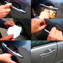 Youwinme 200 шт Универсальный автомобильный чехол наклейка защитная пленка SUV дверная ручка невидимые Царапины защита 2024 - купить недорого