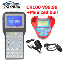 Programador de llave automático CK100 V99.99 /Mini zed bull, programador de llave CK100 con multilenguaje ck100 + con 1024 fichas 2024 - compra barato