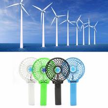 MEXI Foldable Hand Fans Battery Operated Rechargeable Handheld Mini Fan Electric Personal Fans Hand Bar Desktop Fan 2024 - buy cheap