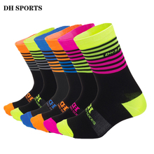 DH SPORTS Men Women Quality Professional Racing Cycling Socks Breathable Road Bicycle Outdoor Sport Socks Mountain Bike Sock 2024 - buy cheap