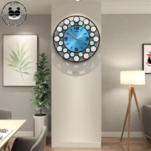 39CM Creative 3D Wall Clock Large Silent Wall Watch Home Decor Colorful Hanging Clocks 2024 - buy cheap