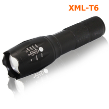 Rechargeable LED Flahslight LED XML T6 Flashlight 1000 Lumens Torch 5 Modes Light Zoomable Tactical Flashlight Lamp 2024 - buy cheap
