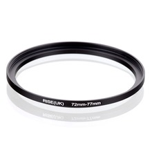 original RISE(UK) 72mm-77mm 72-77mm 72 to 77 Step Up Ring Filter Adapter black 2024 - купить недорого