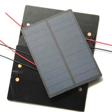 Bueshui-célula Solar de 1,3 W y 5V, módulo de Cable Solar de 15CM, Panel Solar policristalino de mascotas, cargador Solar artesanal de 110x80x3MM, envío gratis 2023 - compra barato