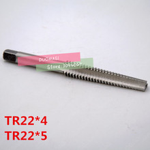 Free shipping 1PCS TR22*4 high speed steel ladder shaped screw machine screw tap, tap machine T type screw thread 2024 - buy cheap