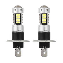 1 Pair 12V DC H1 4014 30 SMD 6500K Car LED Headlight Driving Fog Lamp Bulbs 2024 - buy cheap