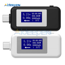 Type-C USB Tester DC Digital Voltmeter Amperimetro Voltagecurrent Meter Ammeter Detector Power Bank Charger Indicator 2024 - buy cheap