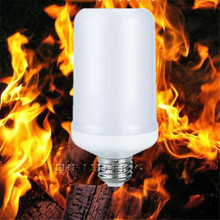 1- 10X LED Flame Lamp Gravity Sensor LED Flame Effect Light Bulb 220V 110V Flickering Creative Emulation Decoration Lights 2024 - buy cheap