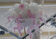 Free Shipping New Arrival High Quality Hand Blown Glass Chandelier 2024 - buy cheap