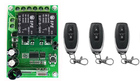 Interruptor de relé, sem fio, 2 canais, com controle remoto, sistema de segurança, portas, janelas e lâmpadas elétricas, dc24v - compare preços Interruptor de relé, sem fio, 2 canais, com controle remoto, sistema de segurança, portas, janelas e lâmpadas elétricas, dc24v - compare preços