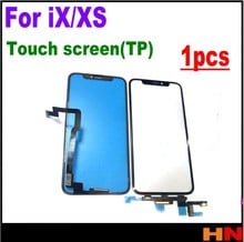 Panel táctil para iPhone X/XS, digitalizador con Sensor, cristal frontal, pantalla táctil exterior TP, sin LCD, 1 ud. 2024 - compra barato