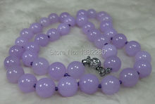 ! wholesale fashion DIY 10mm chalcedony beads jasperite necklace 18"    JT6077 2024 - buy cheap