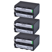 Аккумуляторная батарея Batmax для Sony F975 F970 F960 F950MC1500C 190P 198P F950 MC1000C TR516, 3 шт. 2024 - купить недорого