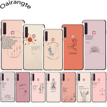 Funda de teléfono suave con citas minimalistas, estética, para Samsung Galaxy A5, A6, A7, A8, A9, A10S, A20S, A30S, A40S, A50S, A60, A70, J6 2024 - compra barato