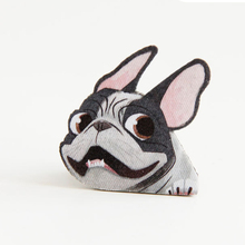 Cute Funny Bulldog Badge Fashion Cartoon Dog Felt Brooch Pin Men Women Accessory for Clothes Coat Hat Bag Pants 1 PC 2024 - buy cheap