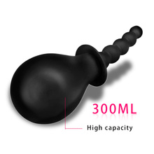 300ml Douche Enema Cleaning Bulb Vaginal & Anal Intestinal Douche Medical Silicone Health Hygiene Cleaner Sex Toys For Women Men 2024 - buy cheap