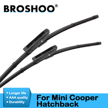 BROSHOO Auto Windscreen Wiper Blade Soft Rubber For Mini Cooper Hatchback R53 R56 F56 Model Year From 2004 To 2017 Car Styling 2024 - buy cheap