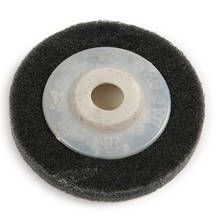 5 шт. 4 дюйма нетканый полировальный круг для шлифовального колеса дисковые тормоза 100*16 мм для шлифования оптоволоконных кабелей колесо для металлов керамики Мрамор изделия из дерева 2024 - купить недорого