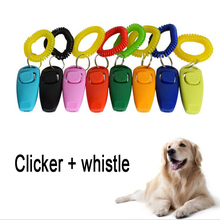 Dog Training Clicker with Wrist Strap Click Clickers + Whistles Dog Training Clicker Set 8pcs 2024 - buy cheap