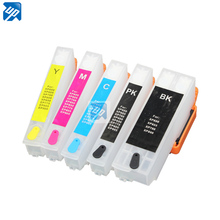 5sets Refillable Ink Cartridge for epson XP-600 XP-605 XP-700 XP-800 xp600 xp 800 xp700 xp605 xp620 T2621 26/ 26XL with arc chip 2024 - buy cheap