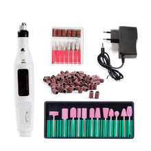 Máquina pulidora eléctrica para manicura, aparato de brocas para uñas, 12 Uds., juego de lijado, taladro de decoración de uñas, 100 Uds. 2024 - compra barato