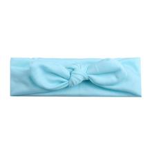 Arloneet Baby Girl bow hair band Kids Girls Rabbit Bow Ear Hairband Headband Turban Knot Head Wraps X1001 2024 - buy cheap