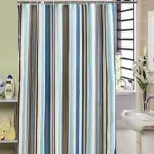 Romantic Stripe Butterfly Pattern Waterproof Shower Curtain Thick  Bath Curtain Polyester  Fabric  Bathroom Curtains Brusegardin 2024 - buy cheap