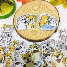 40 Pcs/lot Cartoon meng  dog Scrapbooking Stickers Car Case Waterproof Laptop Bicycle kids toys Backpack waterproof Sticker 2024 - buy cheap