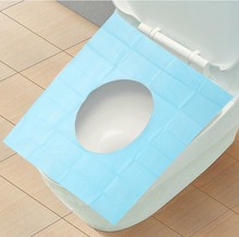 20Pcs Disposable Toilet Seat Pats Covers Mat Portable Travel Waterproof Toilet Paper Pad Single Package 38*46CM 2024 - buy cheap