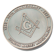 Customized Metal Masonic Logo coins cheap OEM Challenge Coins for Promotion Gift 2024 - buy cheap