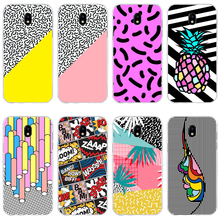 Capa para celular tpu estampa arte 57h pop, silicone macio para samsung j3 j5 j7 2016 2017 a3 2016 a5 2017 a6 2018 2024 - compre barato