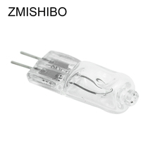 ZMISHIBO 10Pcs/Lot Halogen G4 220V 35W 50W Dimmable Clear Glass 12*37MM Warm White 2700K Tungsten Bulb For Chandelier Lighting 2024 - buy cheap